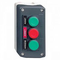 Кнопочный пост Harmony XALD, 3 кнопки | код. XALD311 | Schneider Electric